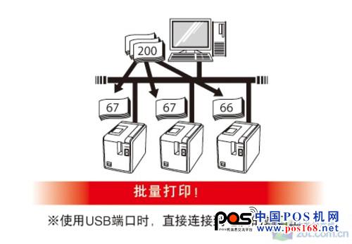 测试普贴趣顶级标签打印机PT-9800PCN